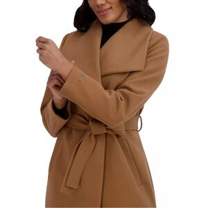Tahari Tan Pea Coat